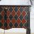 Byrå Gustaviansk - Harlequin Red-Black-Gold Gustavian