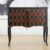Byrå Gustaviansk - Harlequin Red-Black-Gold Gustavian