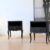 sangbord_2.1 Nachttische schwarz mit Messing – Swedish Grace, 1940er