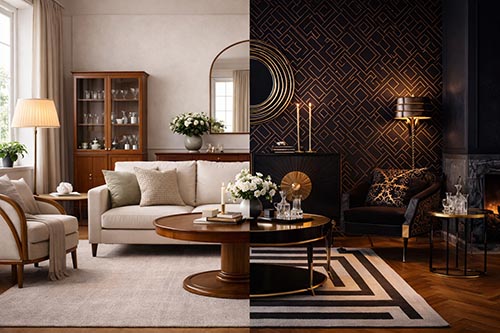 Swedish Grace vs Art Deco
