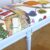 Sitzbank grau – gustavianisch, Bezug Josef Frank