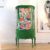 Vitrine grün – gustavianisch, Josef-Frank-Motiv