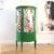 Vitrine grün – gustavianisch, Josef-Frank-Motiv
